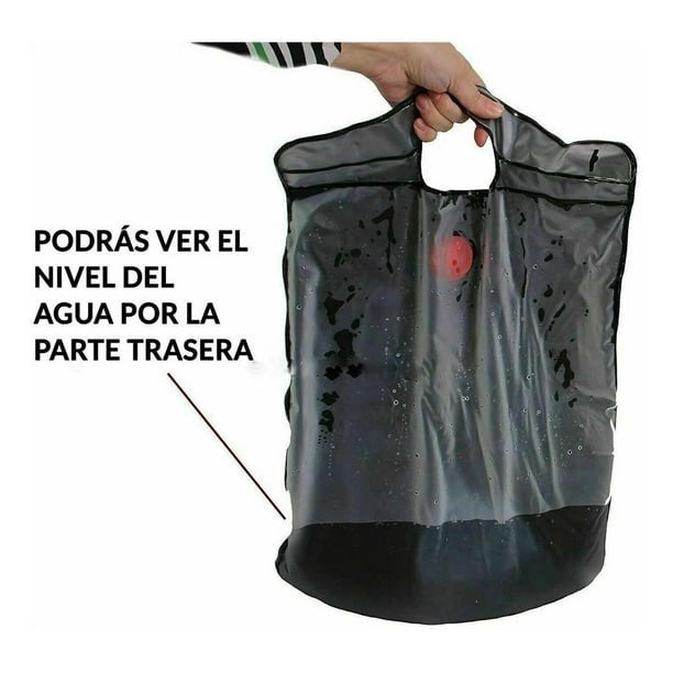 🚿 Ducha Solar Portátil 20L – Agua Caliente en Cualquier Lugar