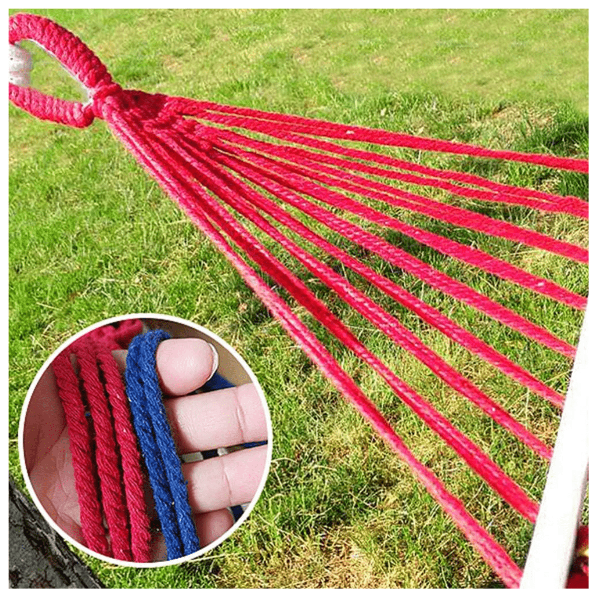 🌴 Hamaca de Algodón Doble Plaza – Relájate y Conecta con la Naturaleza