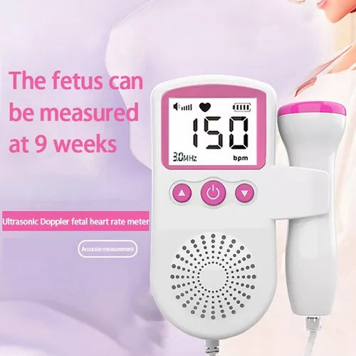 👶🫀 Monitor de Frecuencia Cardíaca Fetal – Preciso, portátil y seguro